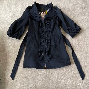 Idra Navy Coat